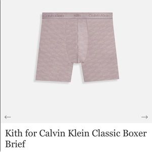 Kith CK boxers size XL